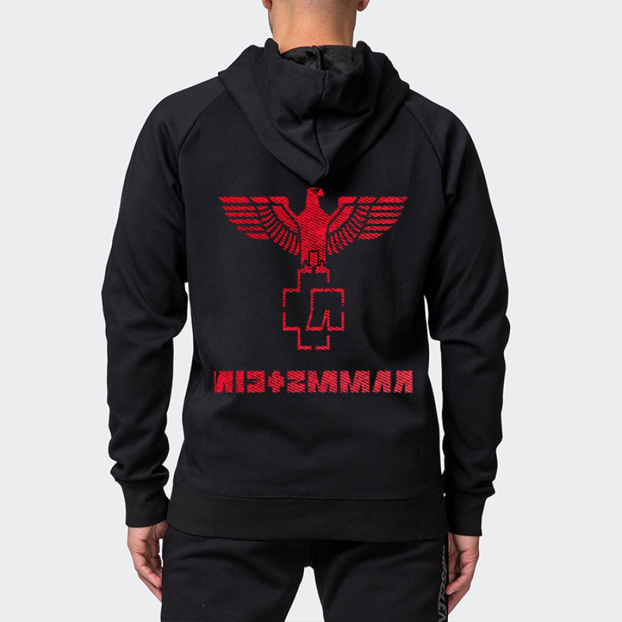 

Rammstein Rock Band Langarm-Sweatshirt Für Herren