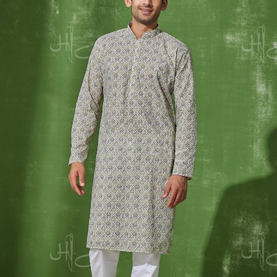 

Zaman Kurta Recta Para Hombre