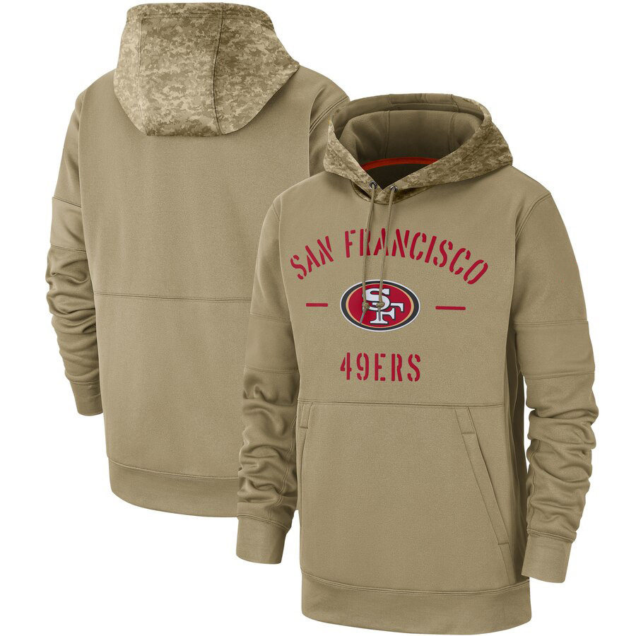 

Sudadera Con Capucha De Fútbol Americano De La NFL Sudadera Con Estampado De Silicona Color Caqui