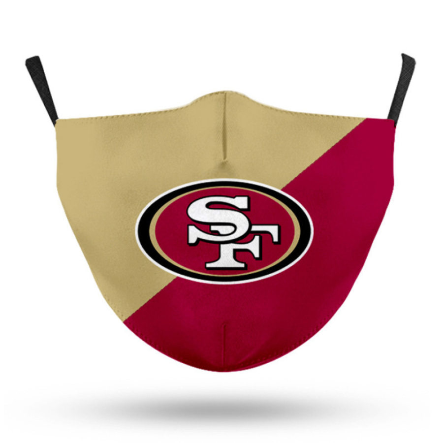 

NFL Football San Francisco 49ers Mascarilla Antipolvo