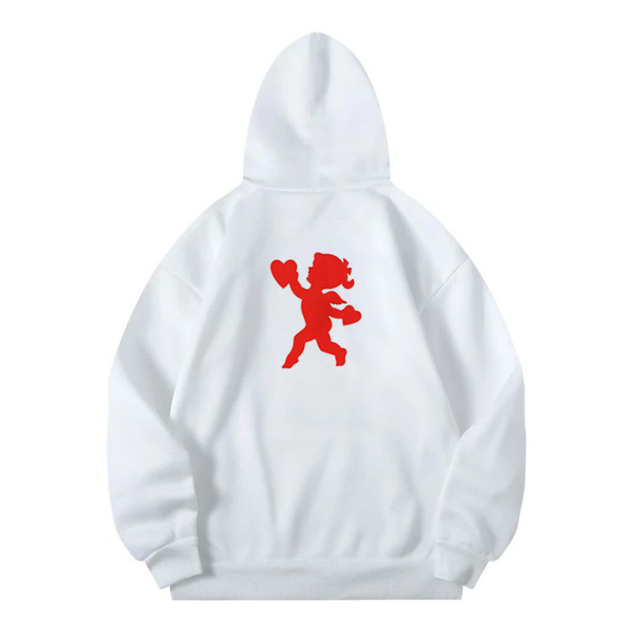

Sweat-shirt Couple 'Red Girl Cupid' Pour Femmes