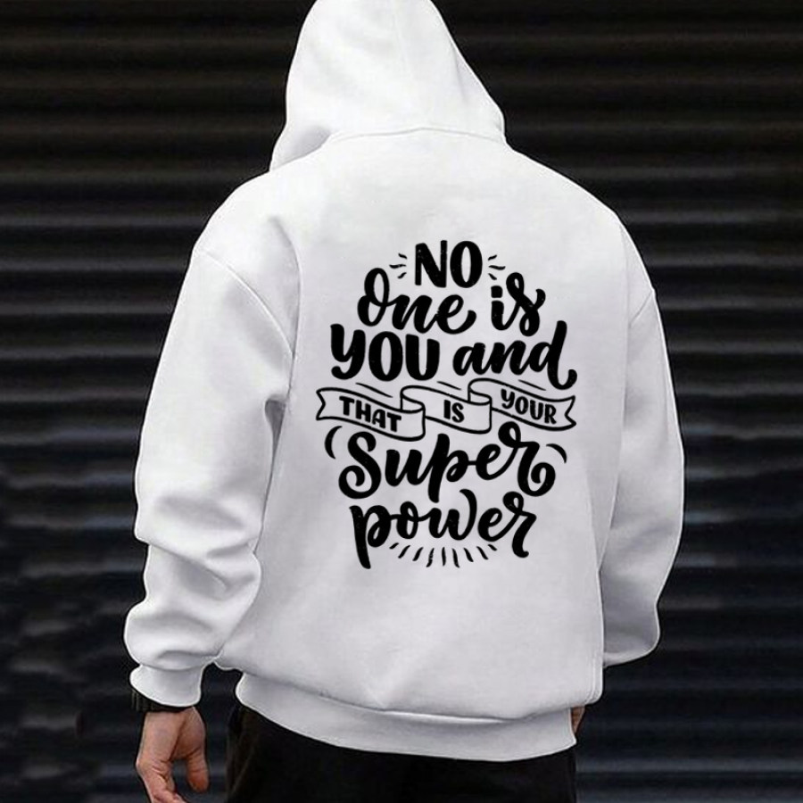 

Sudadera Con Estampado De Texto Divertido Para Hombre