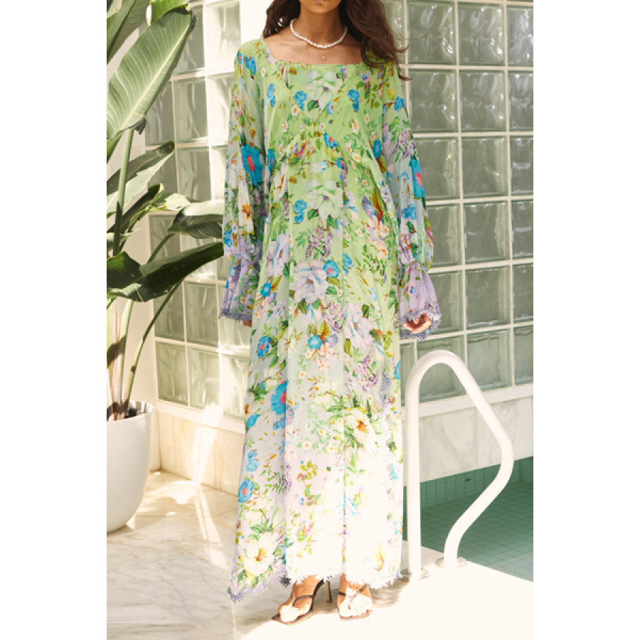 

Robe Longue à Imprimé Floral Pour Femmes