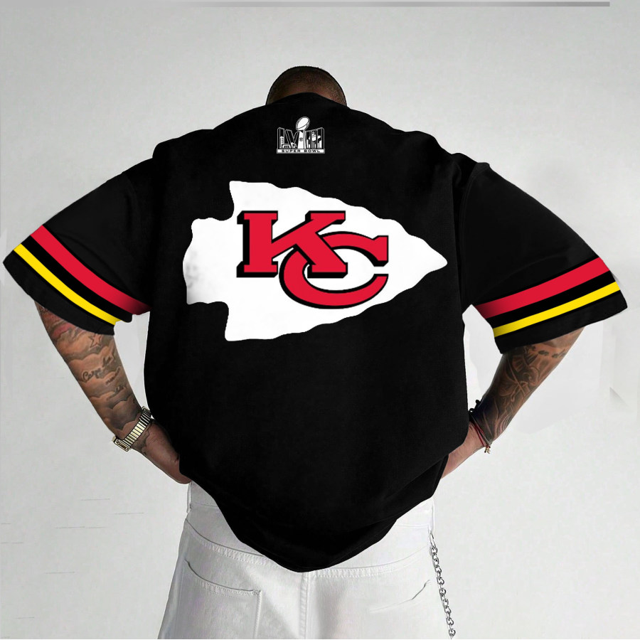 

Unisex Oversized Super Bowl Chiefs Football T-Shirt