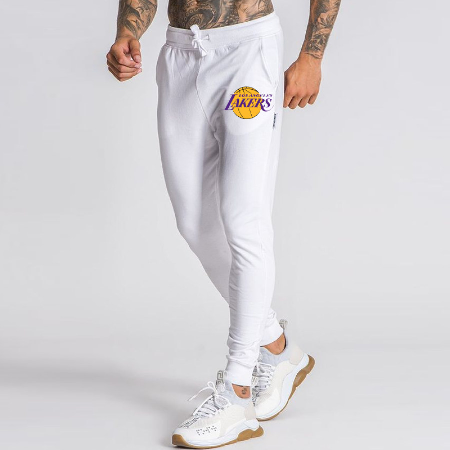 

Enge Sportliche Freizeithose Der Los Angeles Lakers Für Herren