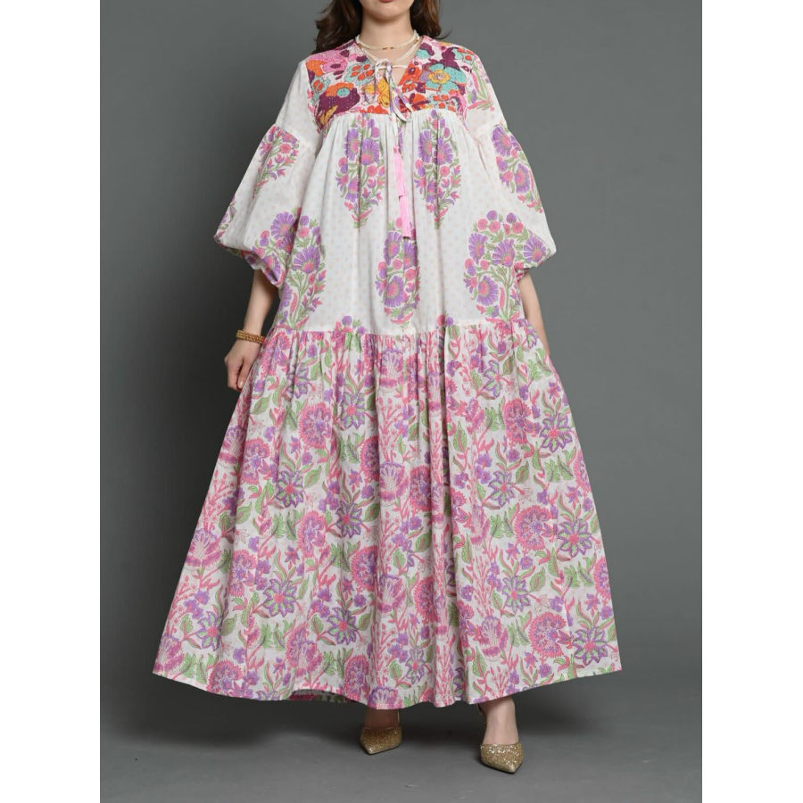 

Stylish Printed Ramadan Abaya Dress