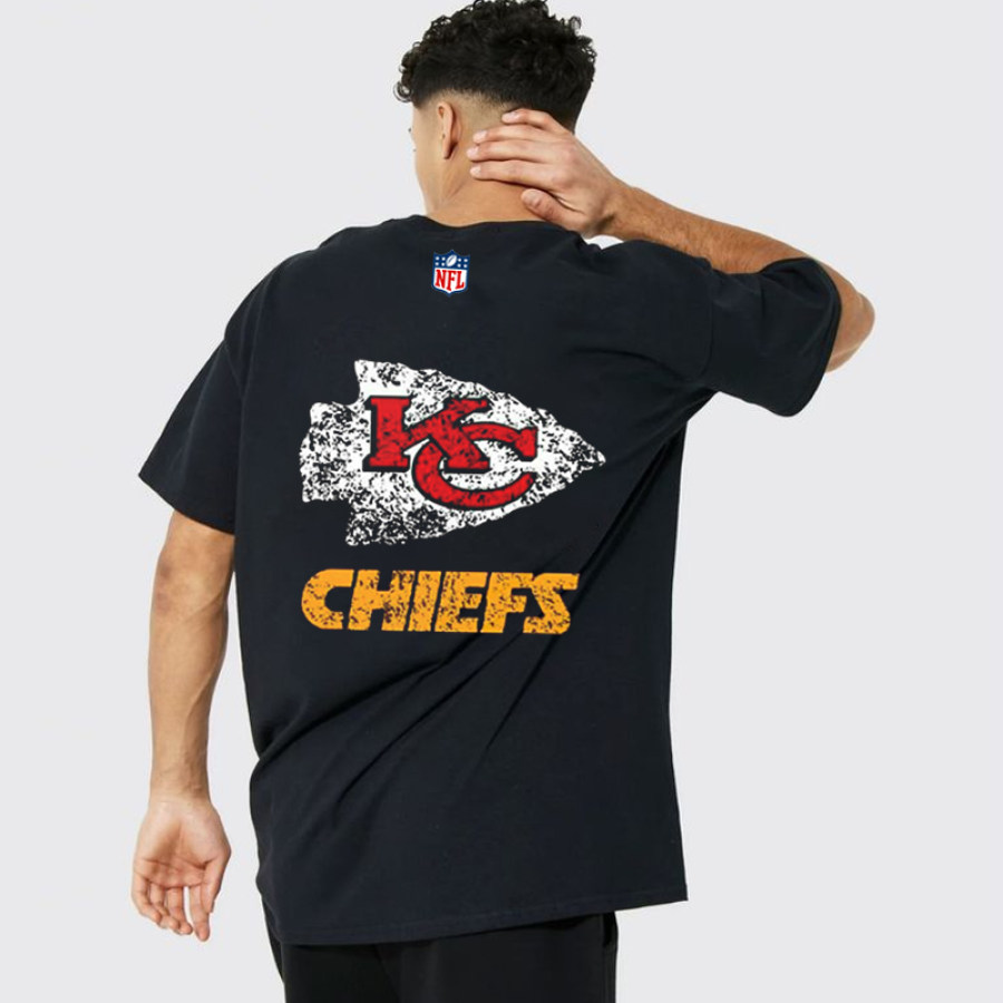

Bedrucktes NFL-Super-Bowl-T-Shirt Der Kansas City Chiefs