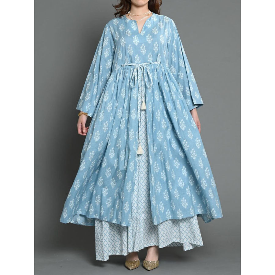 

Robe Abaya Ramadan Imprimée élégante