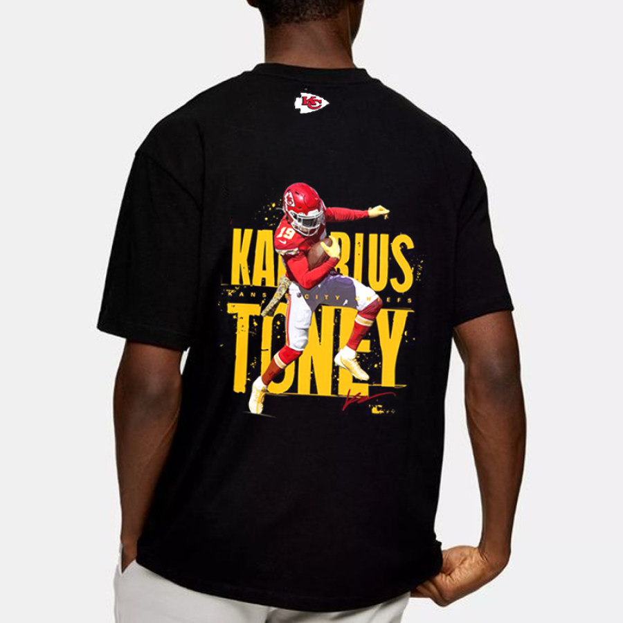 

Bedrucktes NFL-Super-Bowl-T-Shirt Der Kansas City Chiefs