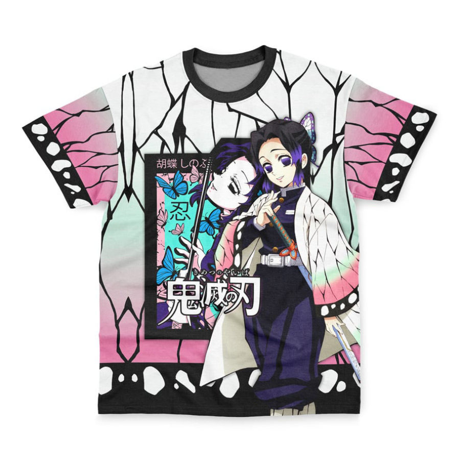 

Мужская футболка с коротким рукавом Kocho Shinobu Haori Demon Slayer