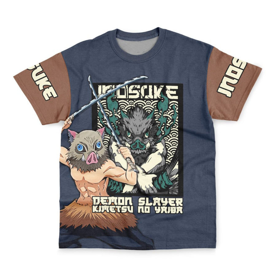

Men's Hashibira Inosuke Demon Slayer Short Sleeve T-Shirt