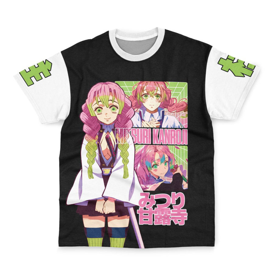 

T-shirt à Manches Courtes Mitsuri Kanroji V2 Demon Slayer Pour Hommes