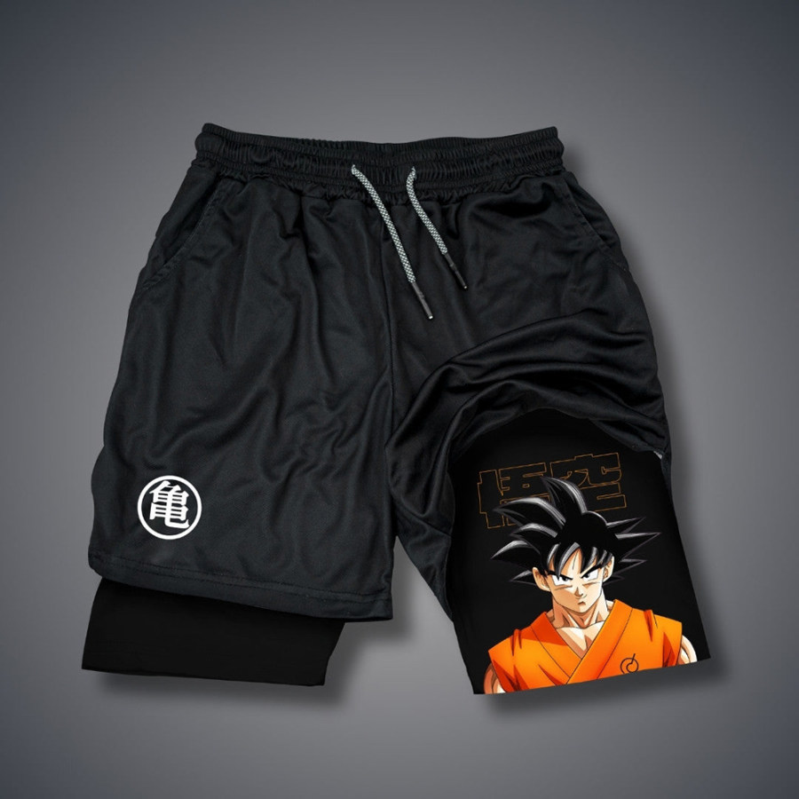 

Pantalones Cortos De Rendimiento Dragon Ball Base Goku
