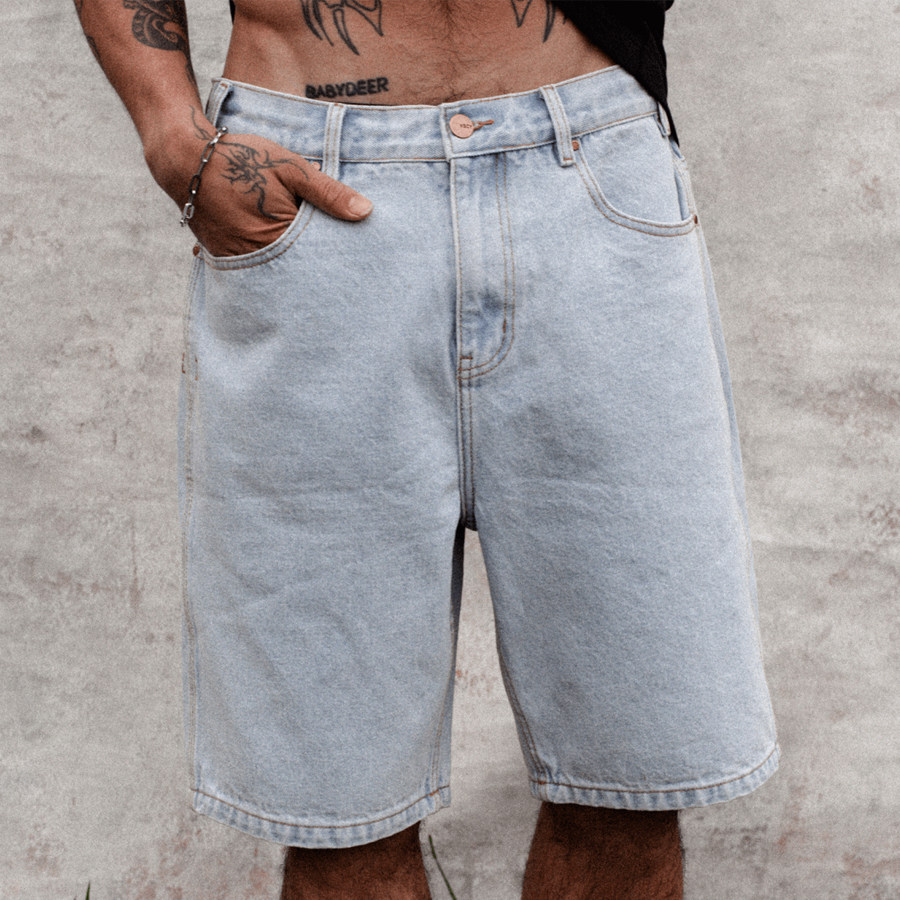 

Jorts Con Cordón Azul Y Blanco Para Hombre