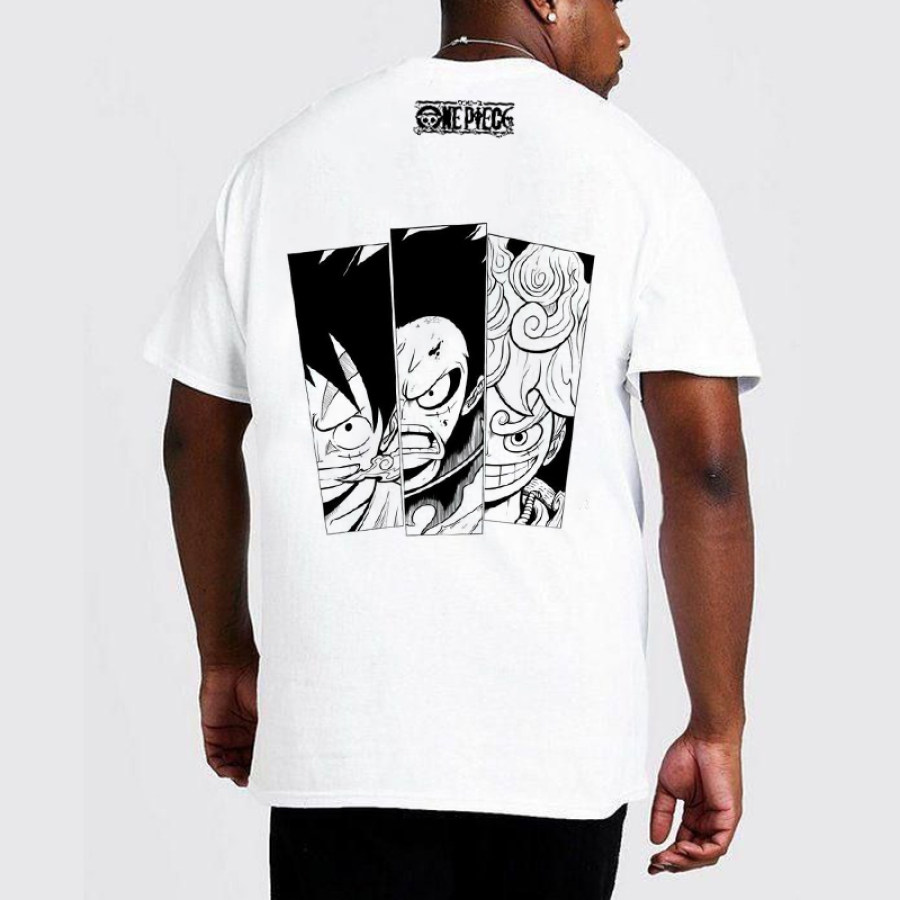 

One Piece Anime Oversize-T-Shirt Für Herren