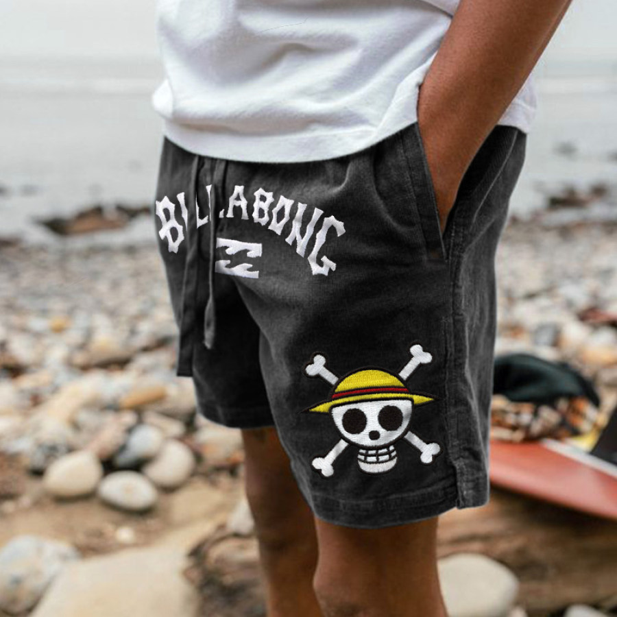 

Billabong Pantalones Cortos Con Bordado De Una Pieza Para Hombre Pantalones Cortos De Pana Retro De 5 Pulgadas Pantalones Cortos De Playa Para Surf Informal Diario