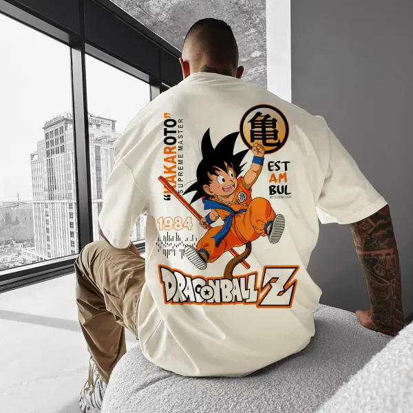 Unisex Oversized Goku Boy T-Shirt - Cotosen.com