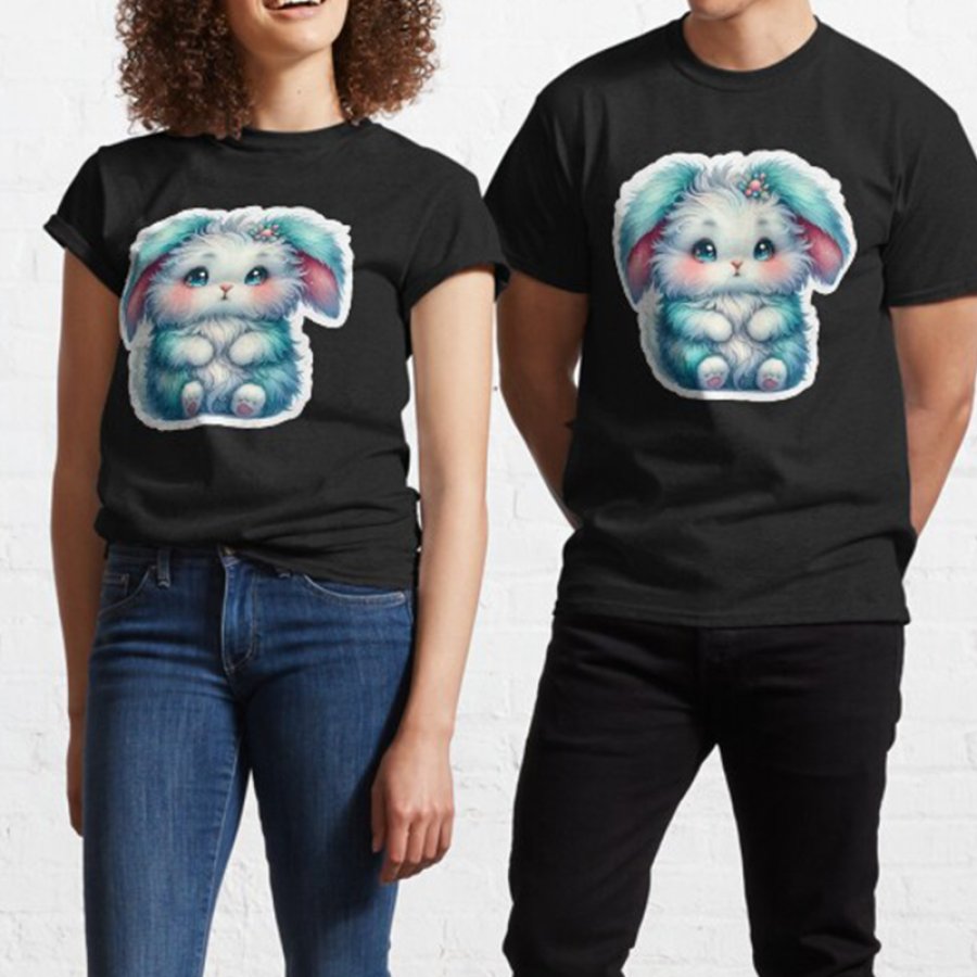 

Camiseta Clásica Unisex Conejito De Pascua