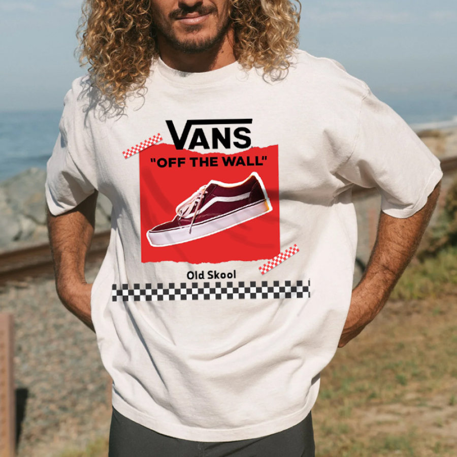 

Vans - T-shirt De Surf Avec Motif Affiche