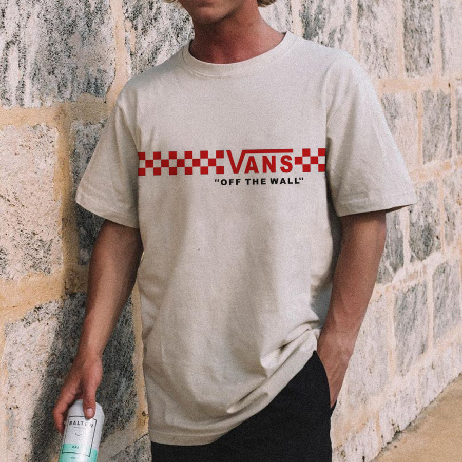 

T-shirt Surdimensionné Unisexe à Imprimé Skateboard Rétro