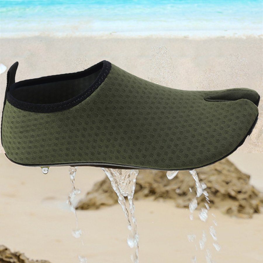 

Zapatos Descalzos De Malla De Secado Rápido Para Nadar Playa Piscina Surf Zapatos Para Vadear Antideslizantes Transpirables Suaves