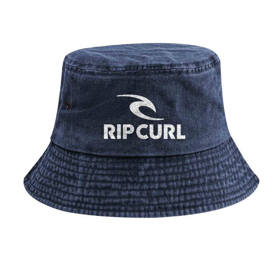 

Retro Washed Cotton Bucket Surf Print Hat Sun Protection Outdoor Hat