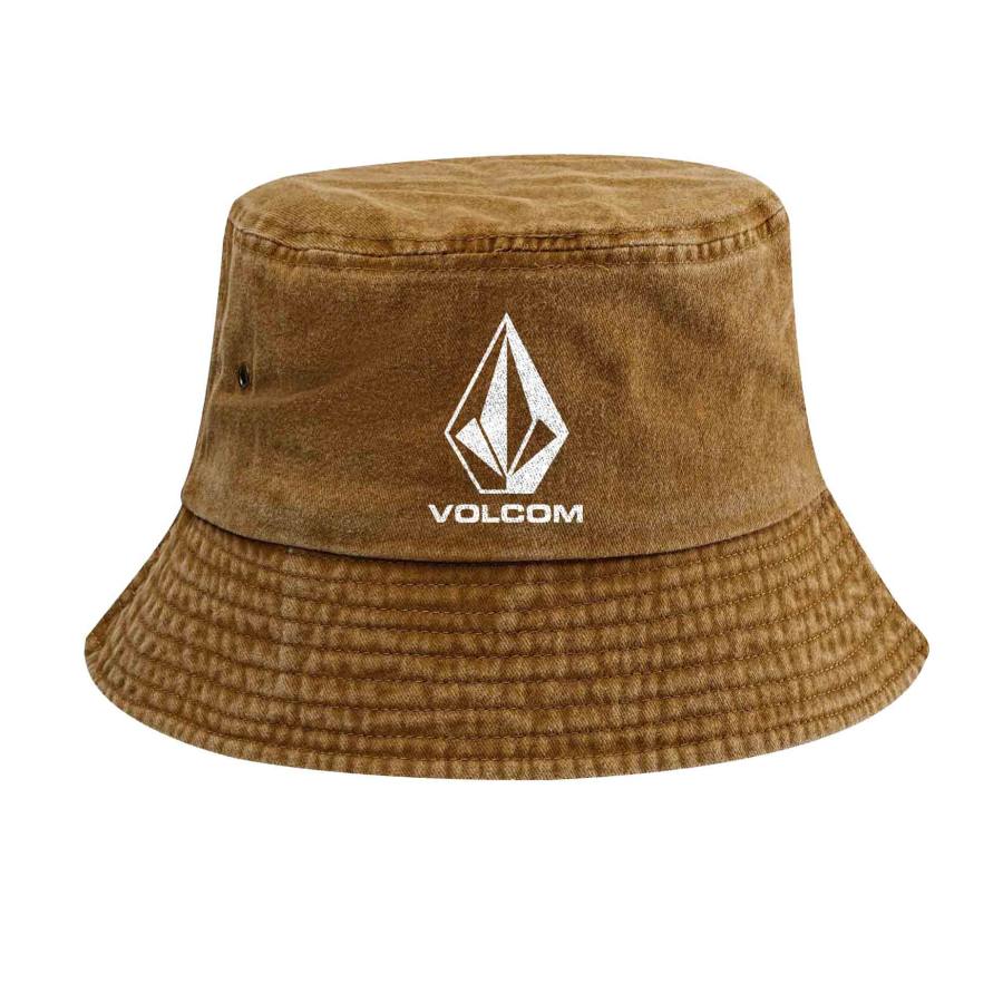 

Retro Washed Cotton Surf Print Bucket Hat Sun Protection Outdoor Hat