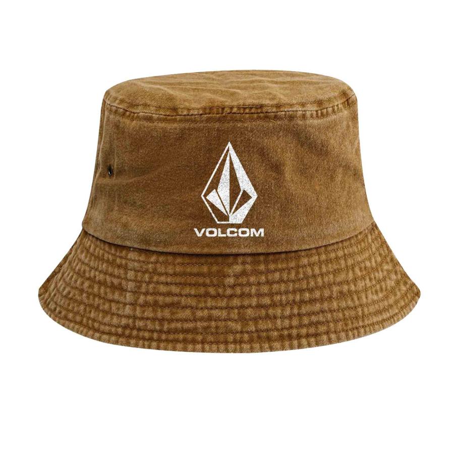 

Chapeau Seau Rétro En Coton Lavé Imprimé Surf Protection Solaire Chapeau D'extérieur