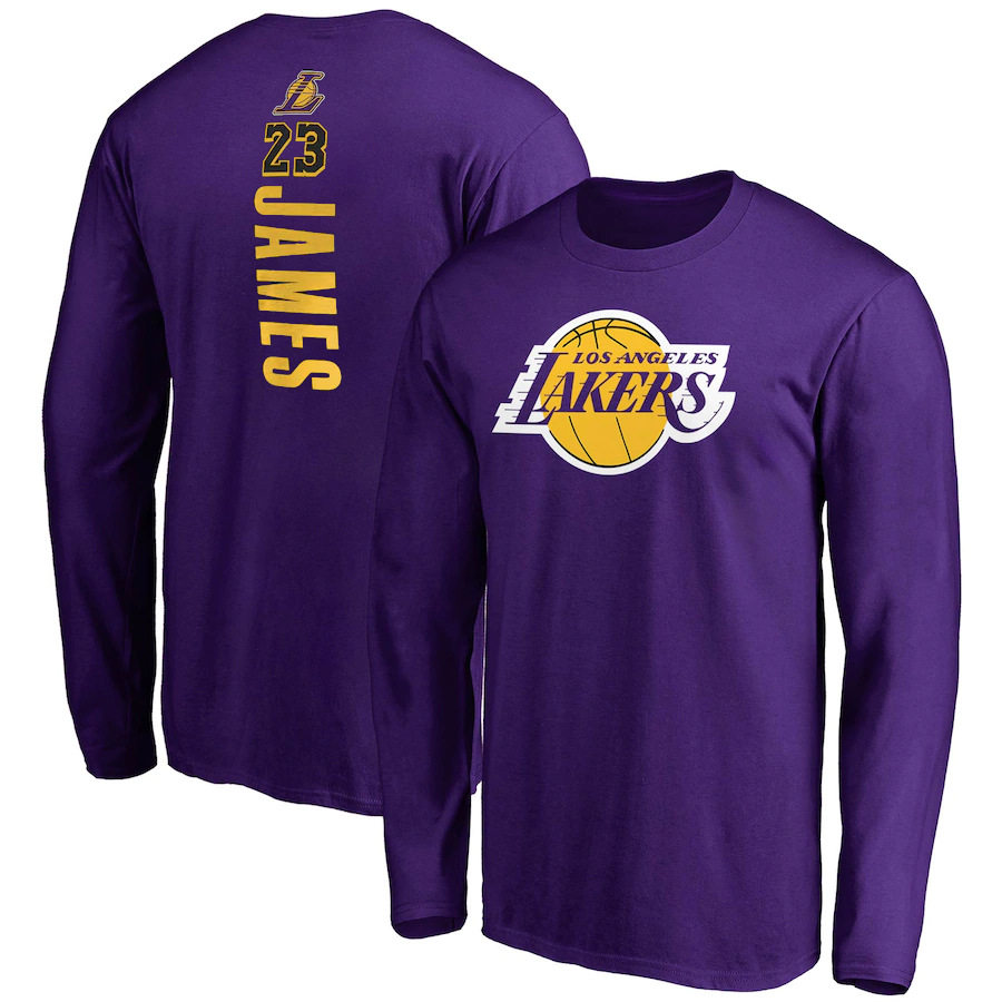 

NBA Men's Team Sports Casual Quick Drying Long Sleeved T-shirt