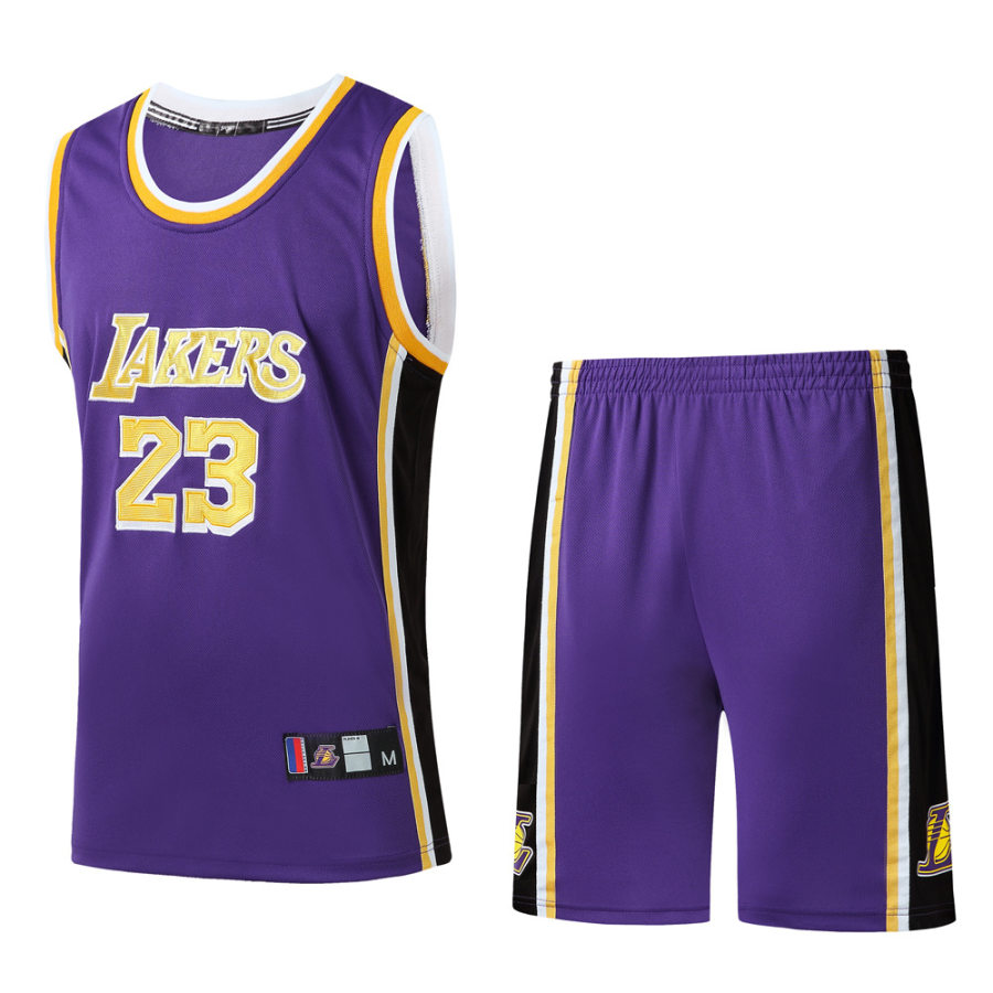 

Conjunto De Bordado De Camiseta De Los Angeles Lakers 23 James