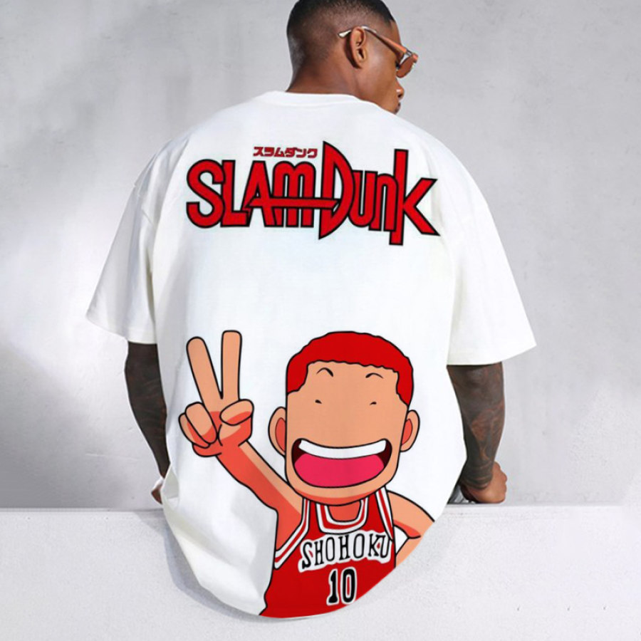 

T-shirt Surdimensionné Slam Dunk Street Pour Hommes