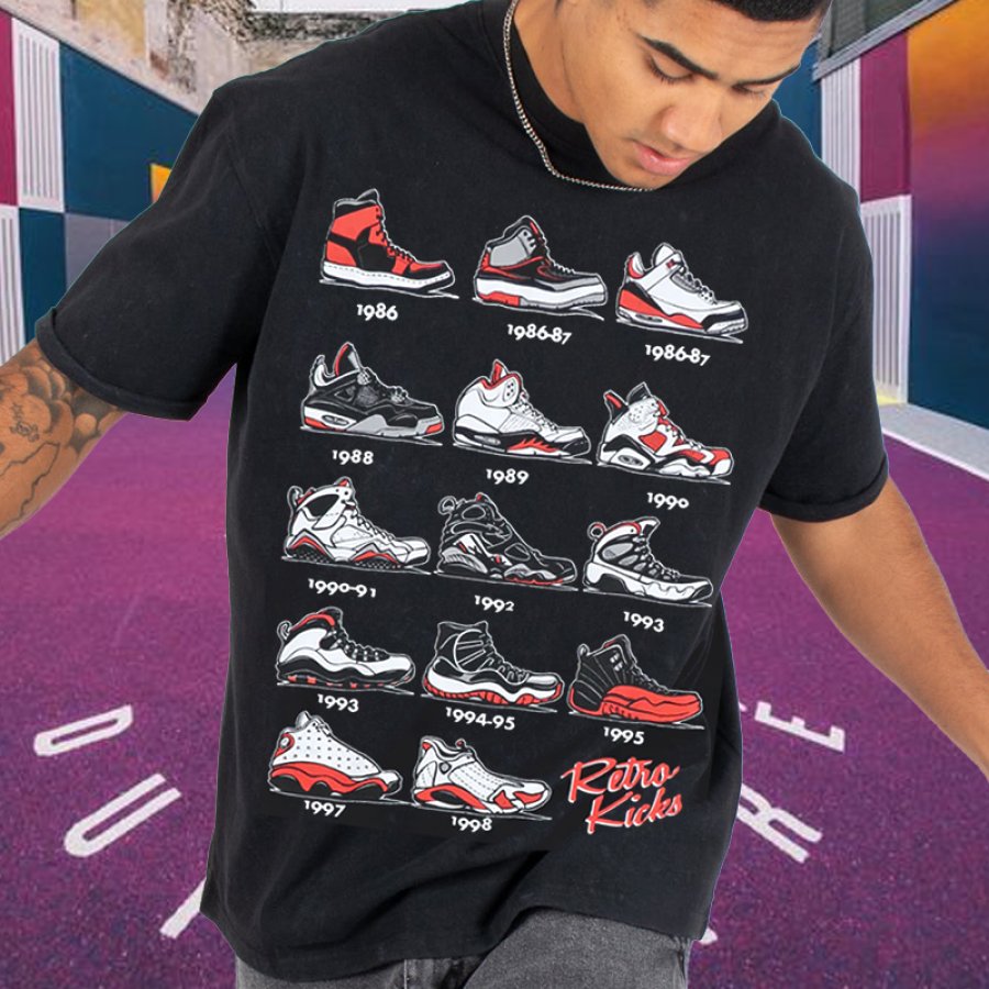 

Camiseta Jordan Estampada Para Hombre