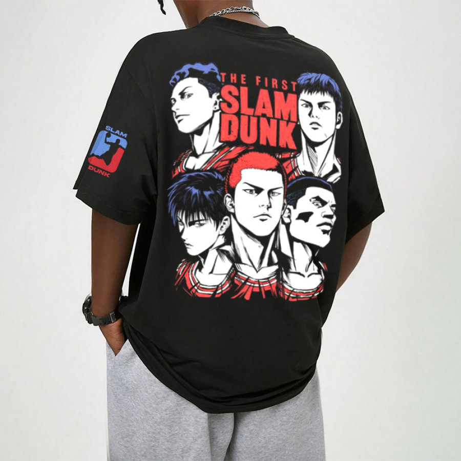 

T-shirt Surdimensionné Slam Dunk Street Pour Hommes
