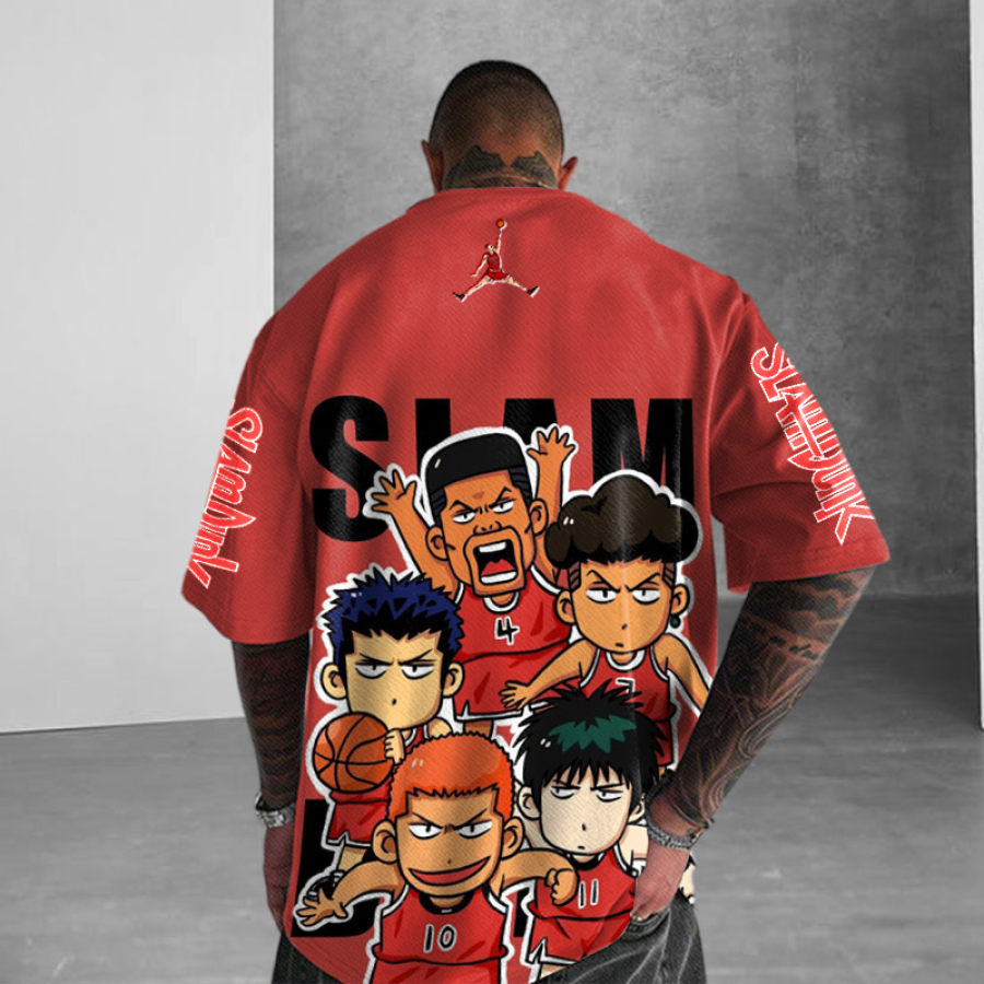 

T-shirt Surdimensionné Slam Dunk Street Pour Hommes