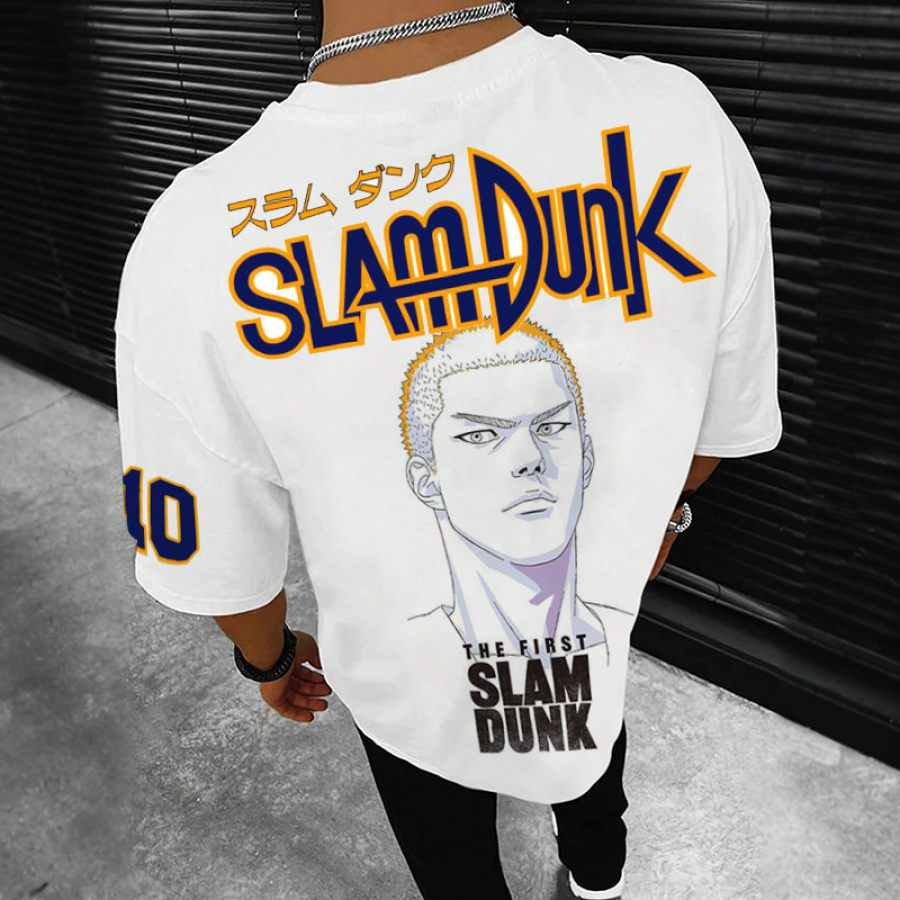 

T-shirt Surdimensionné Slam Dunk Street Pour Hommes