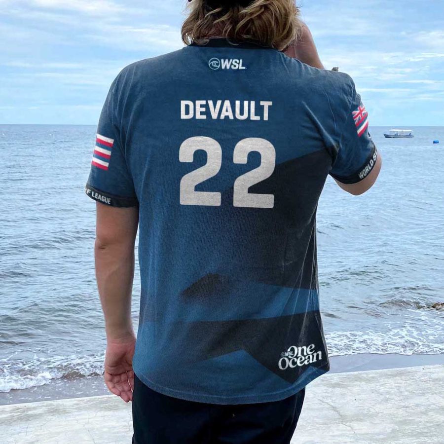 

Surfer 22 Devault Herren T-Shirt Surf Beach Daily Rundhals Kurzarm Tops