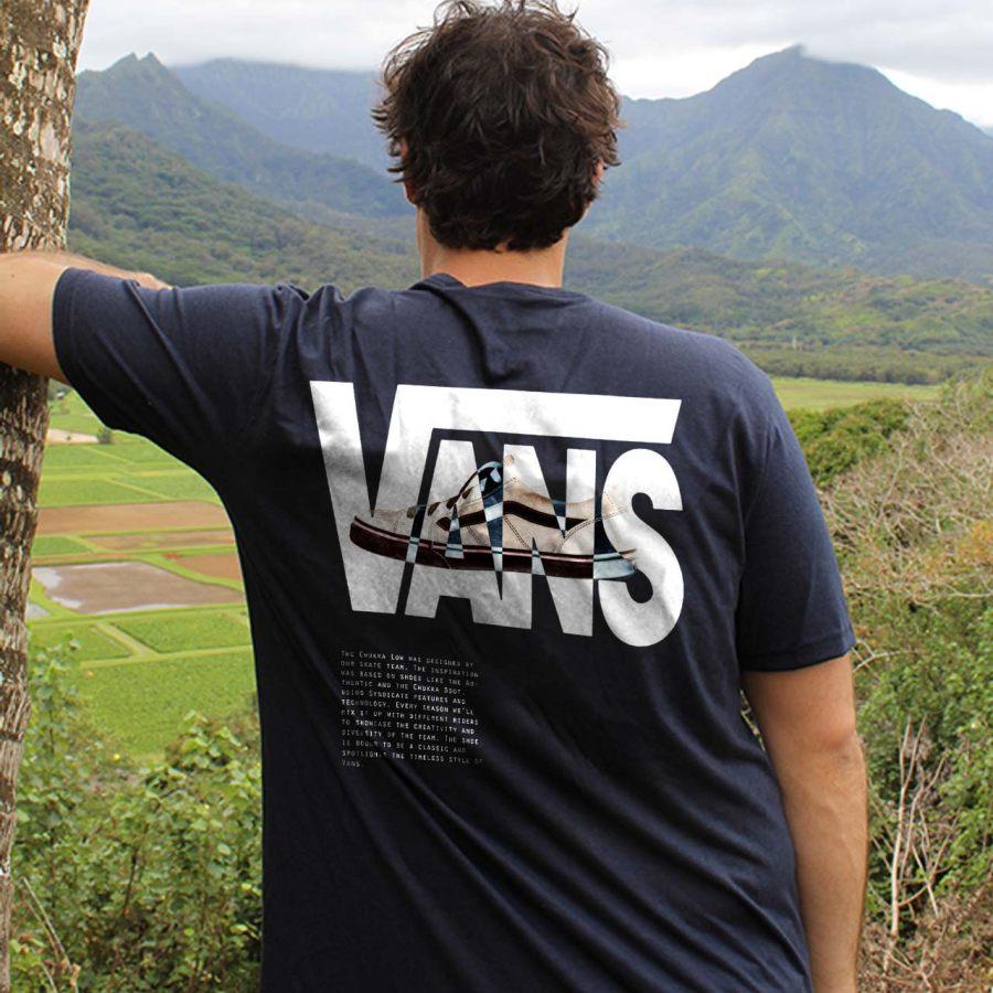 

Мужская футболка Vans Surf Beach Daily Топы с круглым вырезом и короткими рукавами