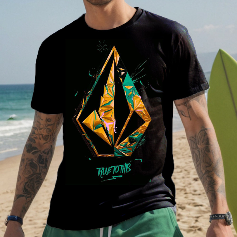 

Camiseta Beach Resort Con Estampado De Surf Para Hombre