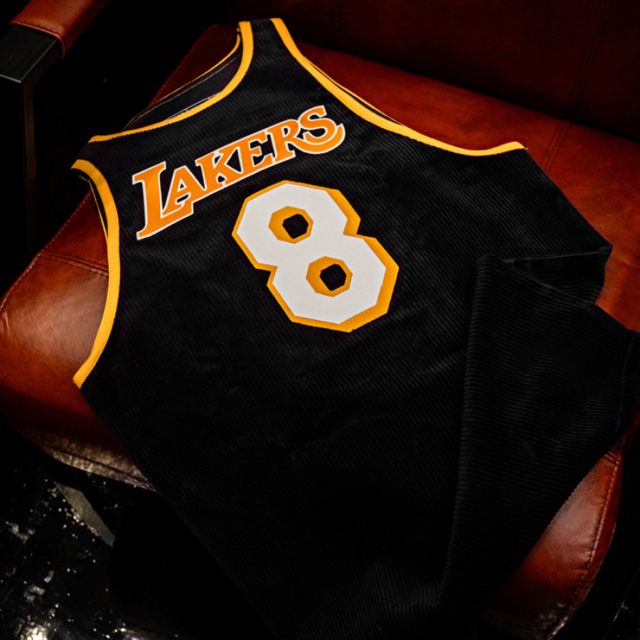 

Los Angeles Lakers Kobe Cord-Sport-Tanktop Für Herren