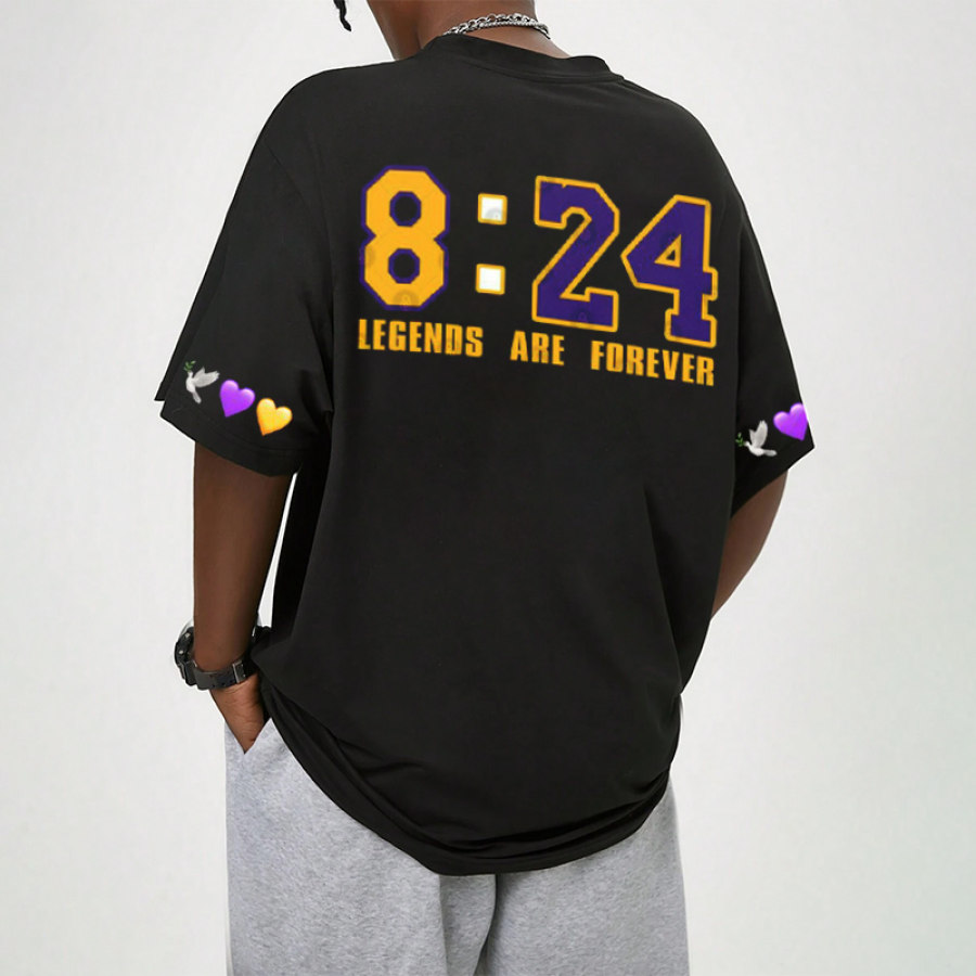 

Camiseta Extragrande Con Estampado De Baloncesto Estilo Callejero Para Hombre