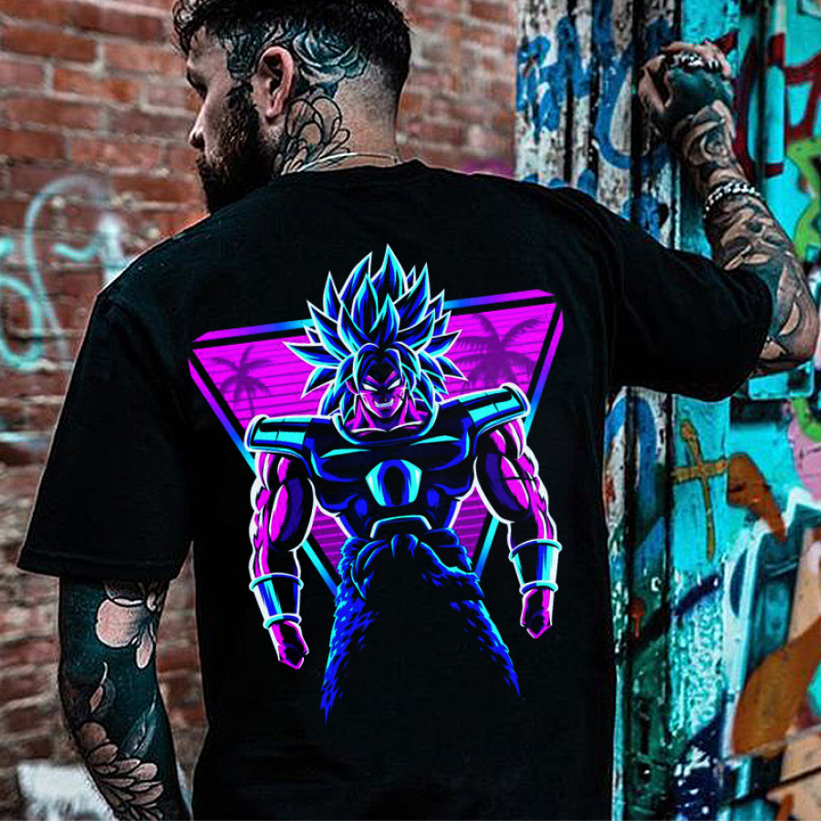 

Camiseta De Manga Corta Goku Para Hombre