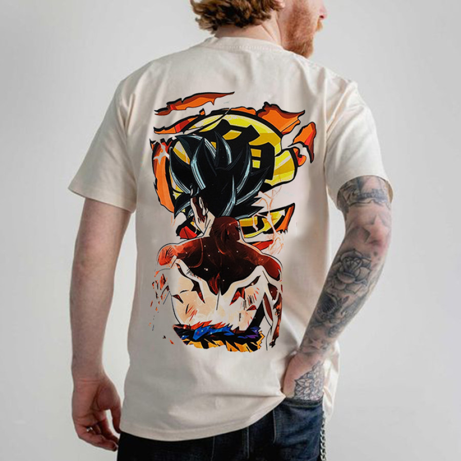 

Camiseta De Manga Corta Goku Para Hombre