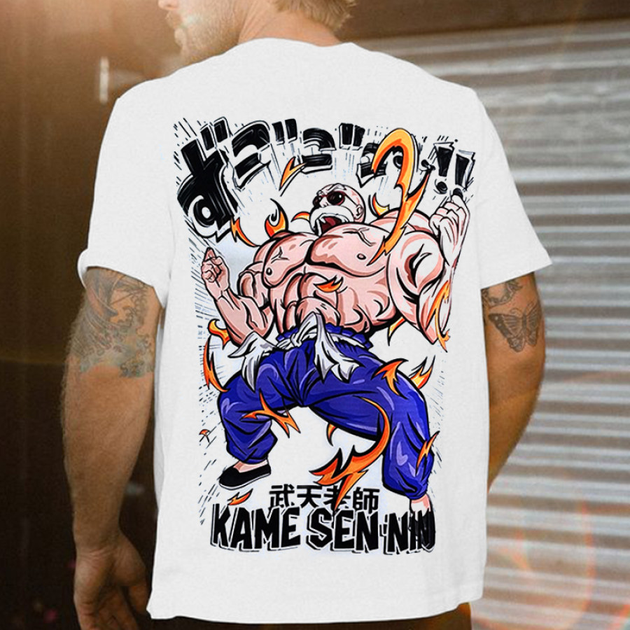 

Herren-Goku-Kurzarm-T-Shirt