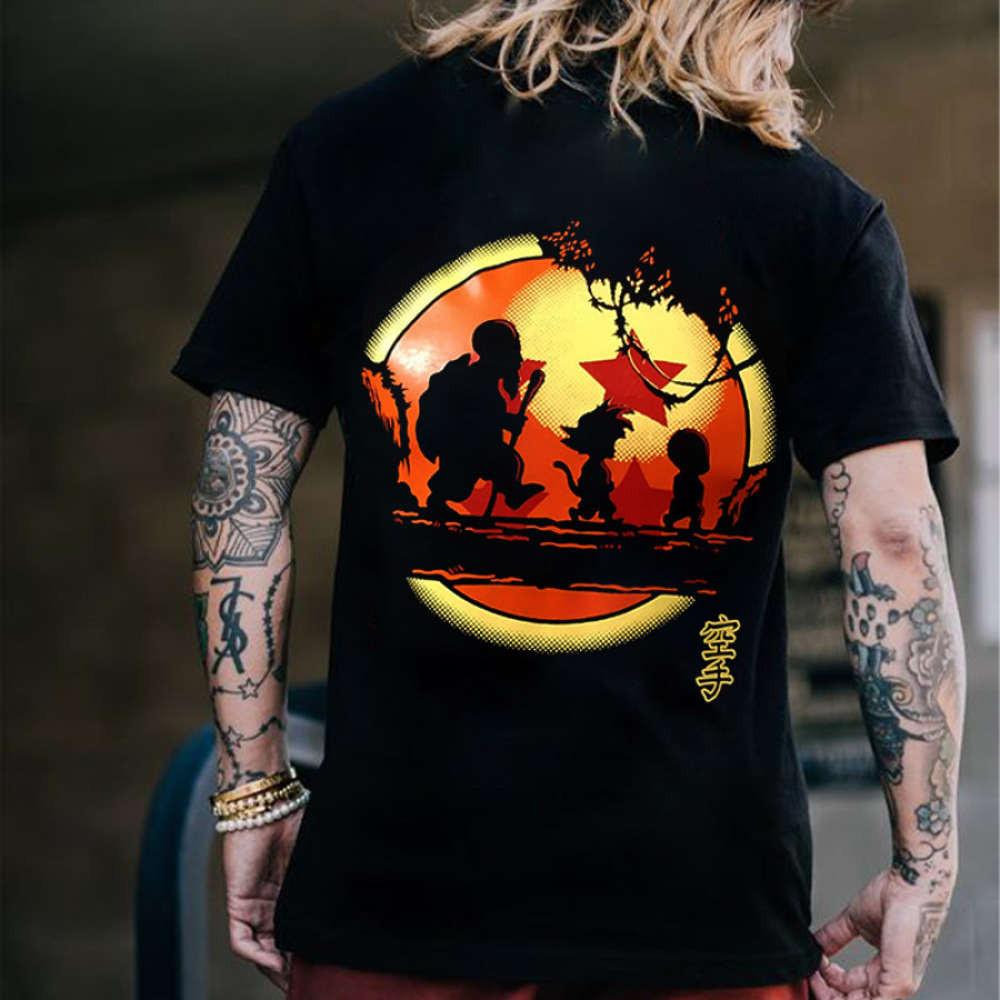 

Herren-Goku-Kurzarm-T-Shirt