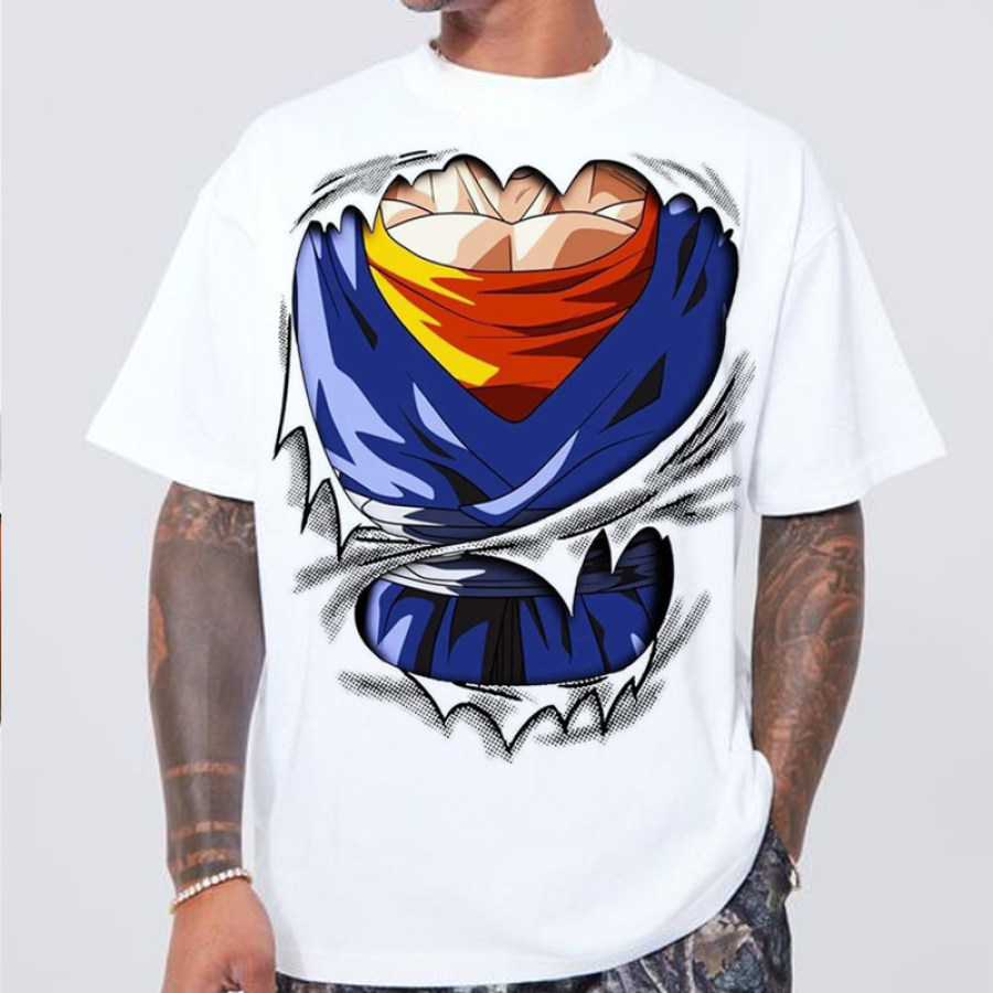 

Unisex-T-Shirt Mit GOKU-Aufdruck In Übergröße