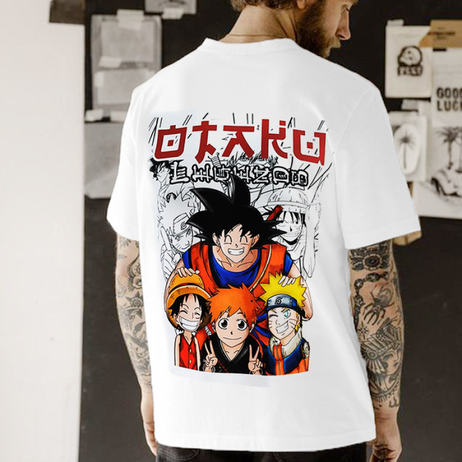 

Herren-Goku-Kurzarm-T-Shirt