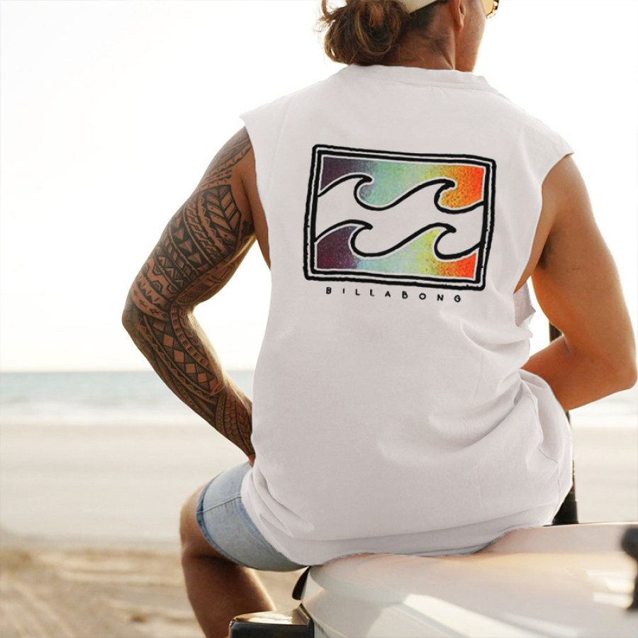 

Men's Graphics Printed Summer Tank Top