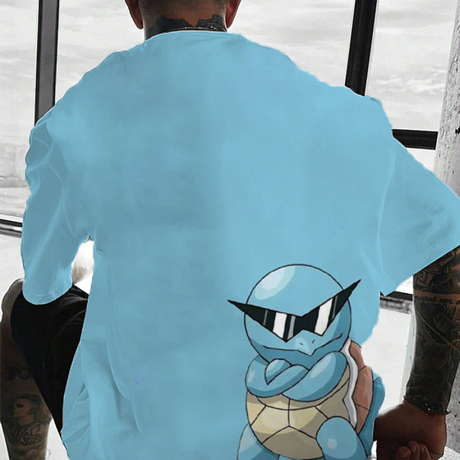 

Unisex Oversize Blastoise Pokemo T-shirt