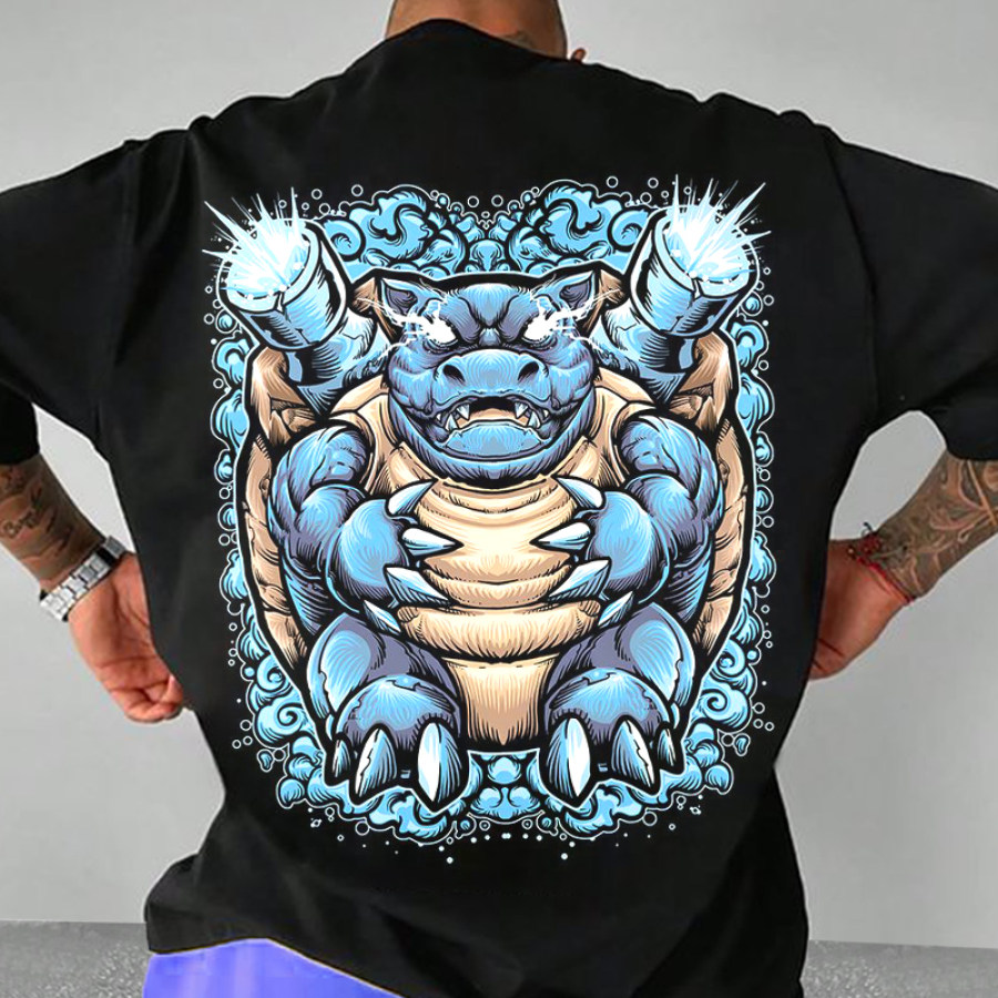 

Camiseta Unisex De Gran Tamaño Blastoise Pokemo