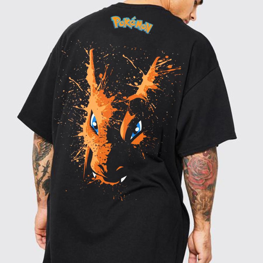 

Camiseta Unisex Extragrande Charmande Pokemo